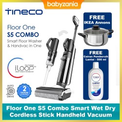 Tineco Floor One S5 Combo Smart Wet Dry Cordless...